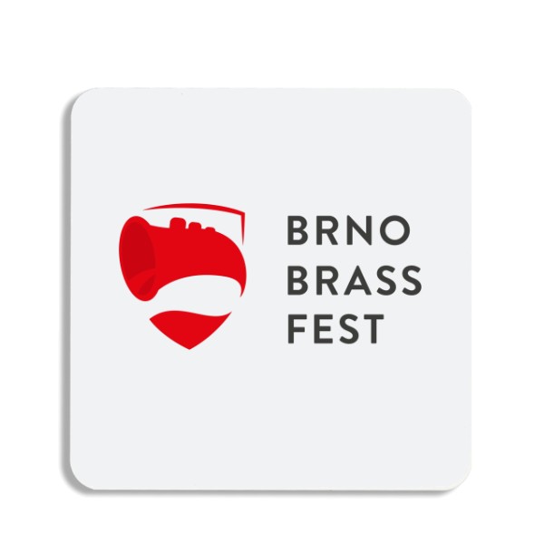 Podtácek  s potiskem Brno Brass Fest